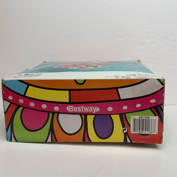 H2OGO! 6ft. POP Llama Ride-on Pool Float - Picture 9 of 10